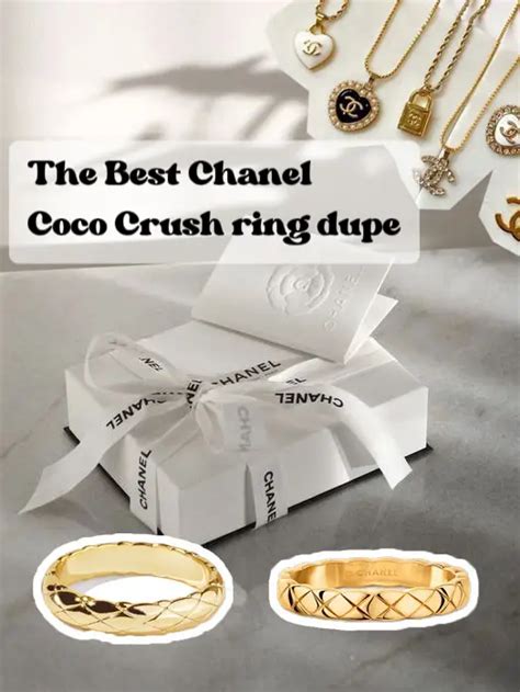 chanel coco crush ring dupe|Chanel 22 bag dupe.